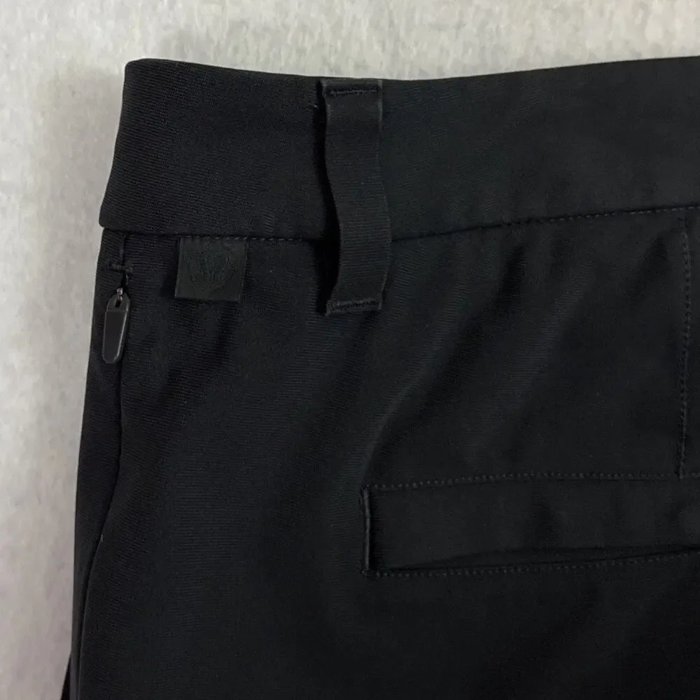 Lululemon Commission Pants Mens 36 Black Warpstreme Stretch Chino Performance
